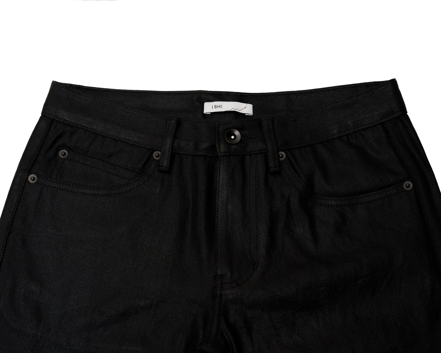 4-pocket waxed denim