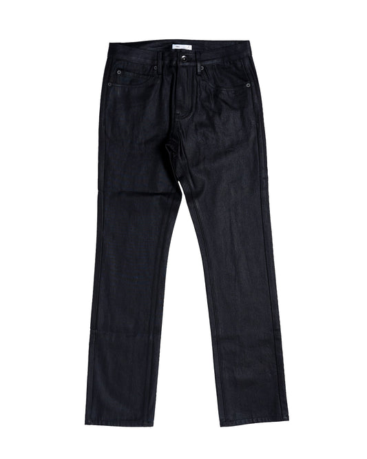 4-pocket waxed denim